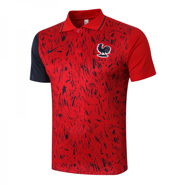 France POLO Shirts  20/21 red